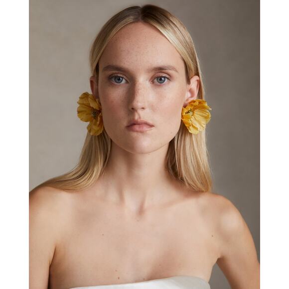 Danielle Frankel Poppy Earrings Flowers - One Size